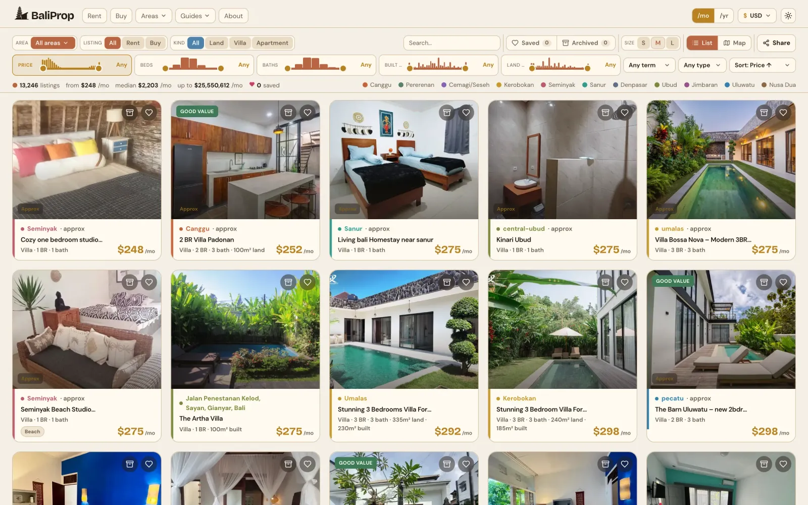 BaliProp product screenshot